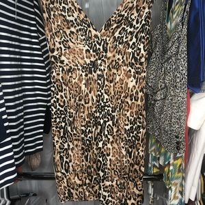 Fitted Leopard Dress